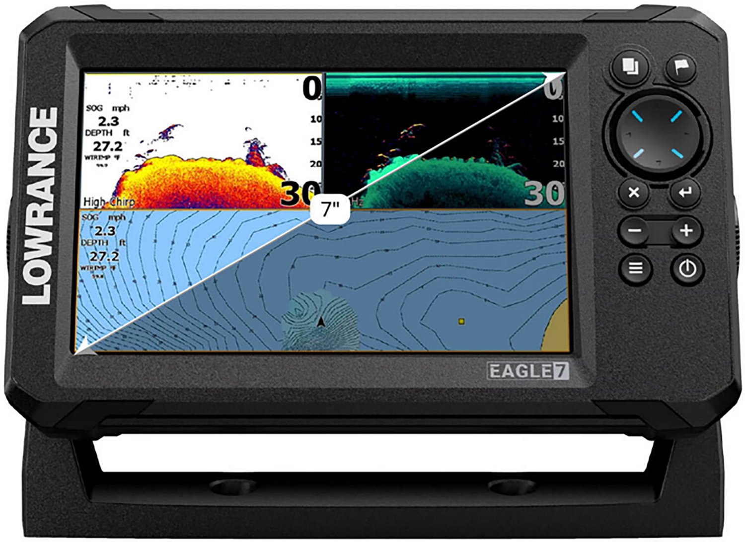 Lowrance Eagle 7 SlipShot GPS and Fish Finder Combo - view number 8