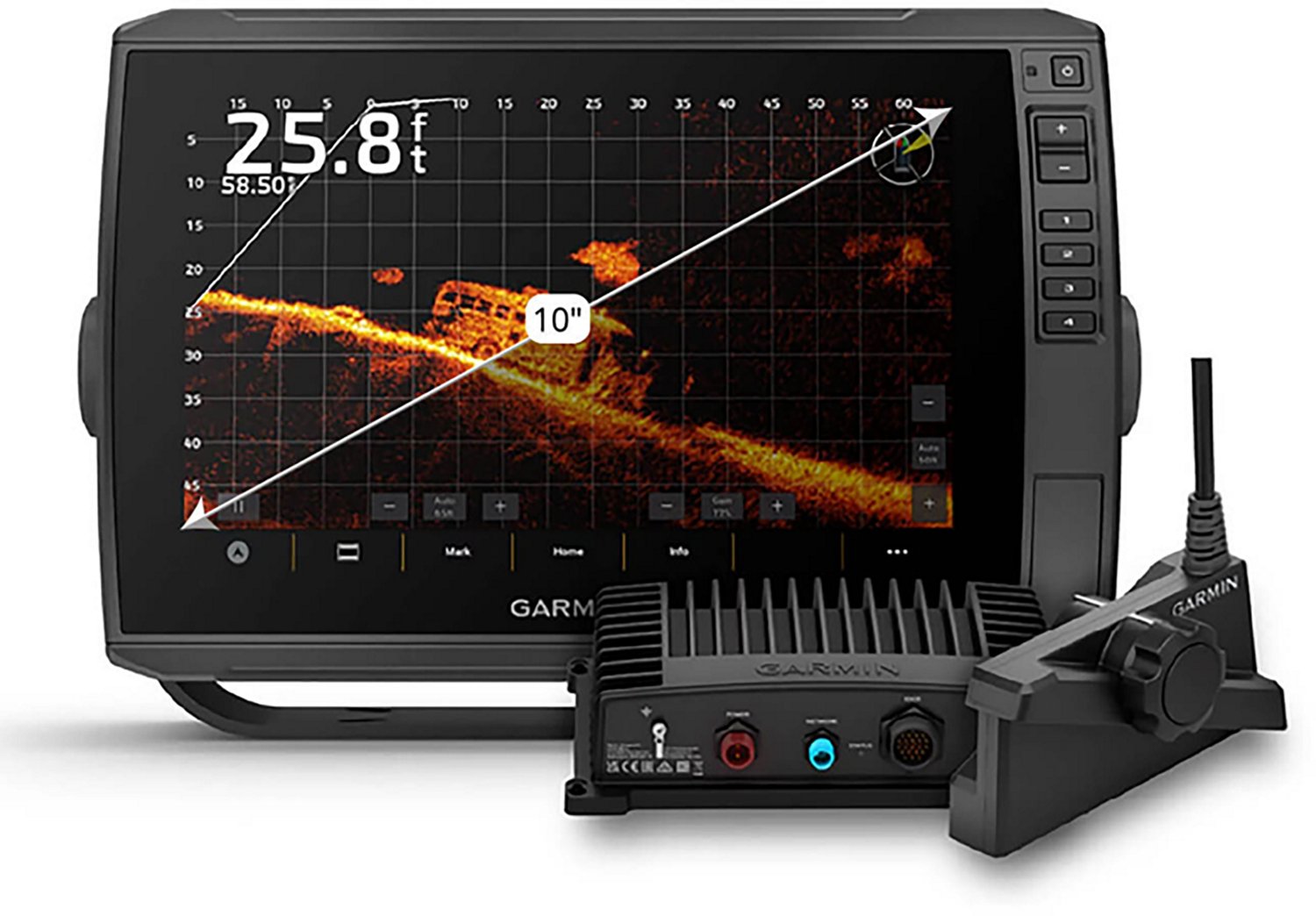 Garmin ECHOMAP Ultra 2 10 in LiveScope Plus Bundle - view number 2