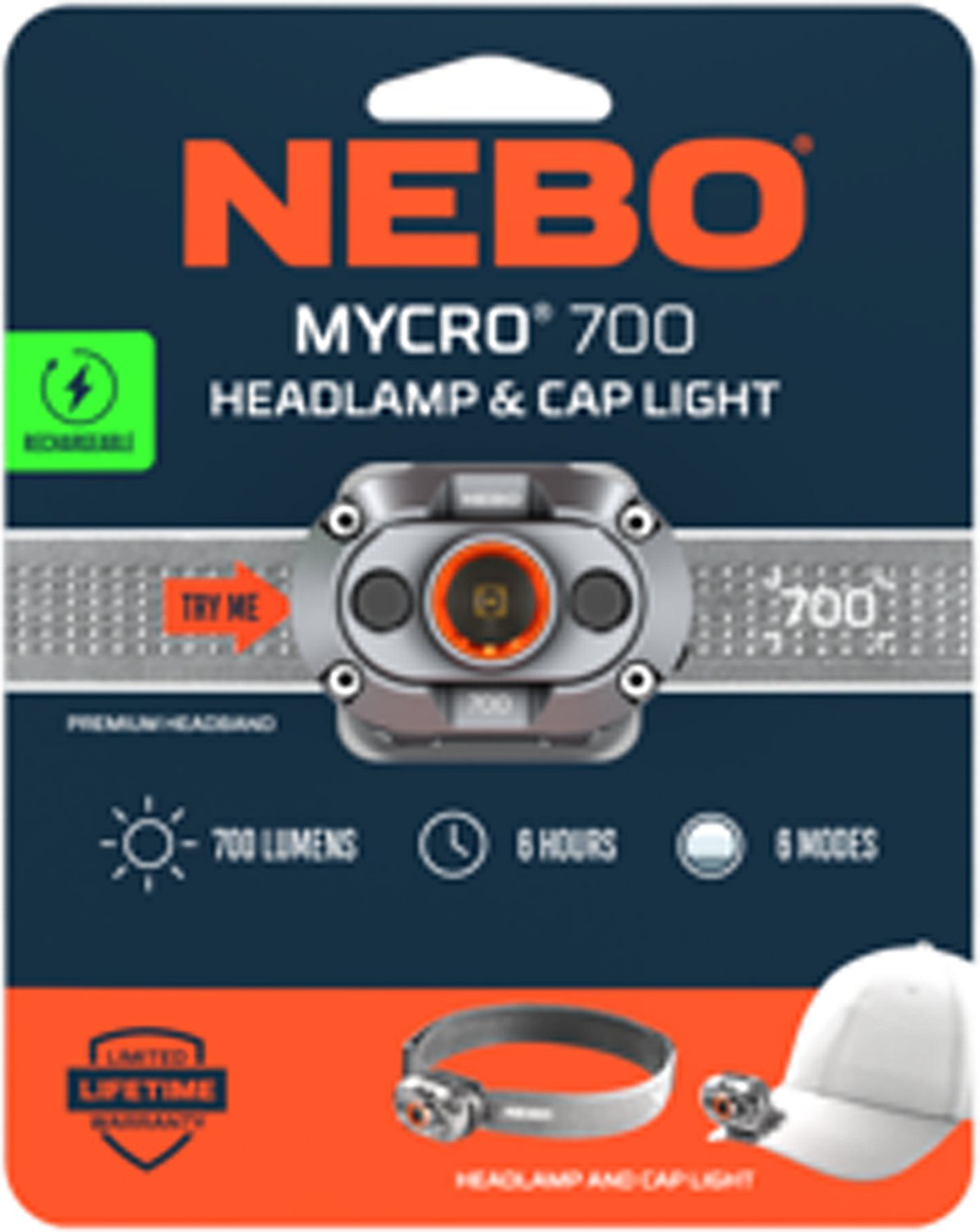 NEBO MYCRO 700 LED Headlamp - view number 2