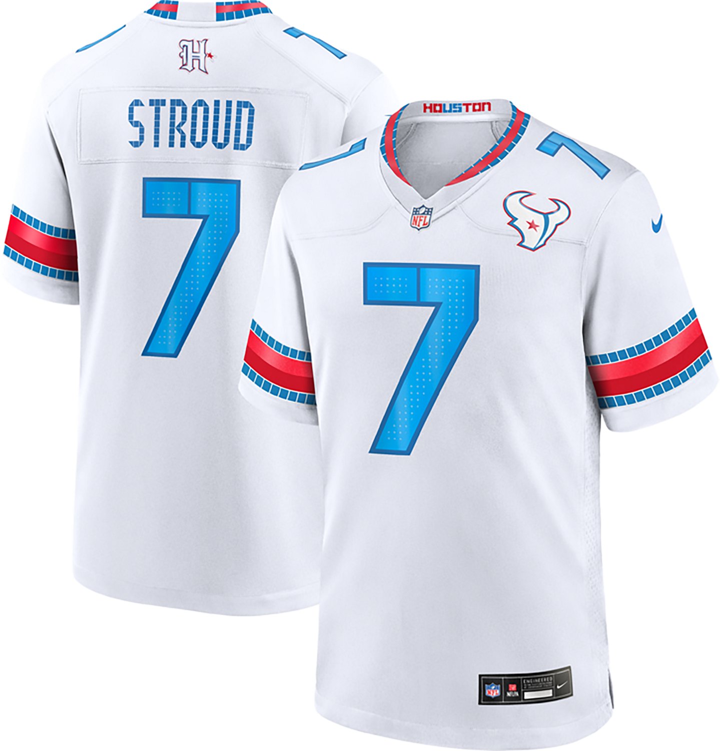 Nike Men's Houston Texans CJ Stroud #7 Rivalries Game Jersey