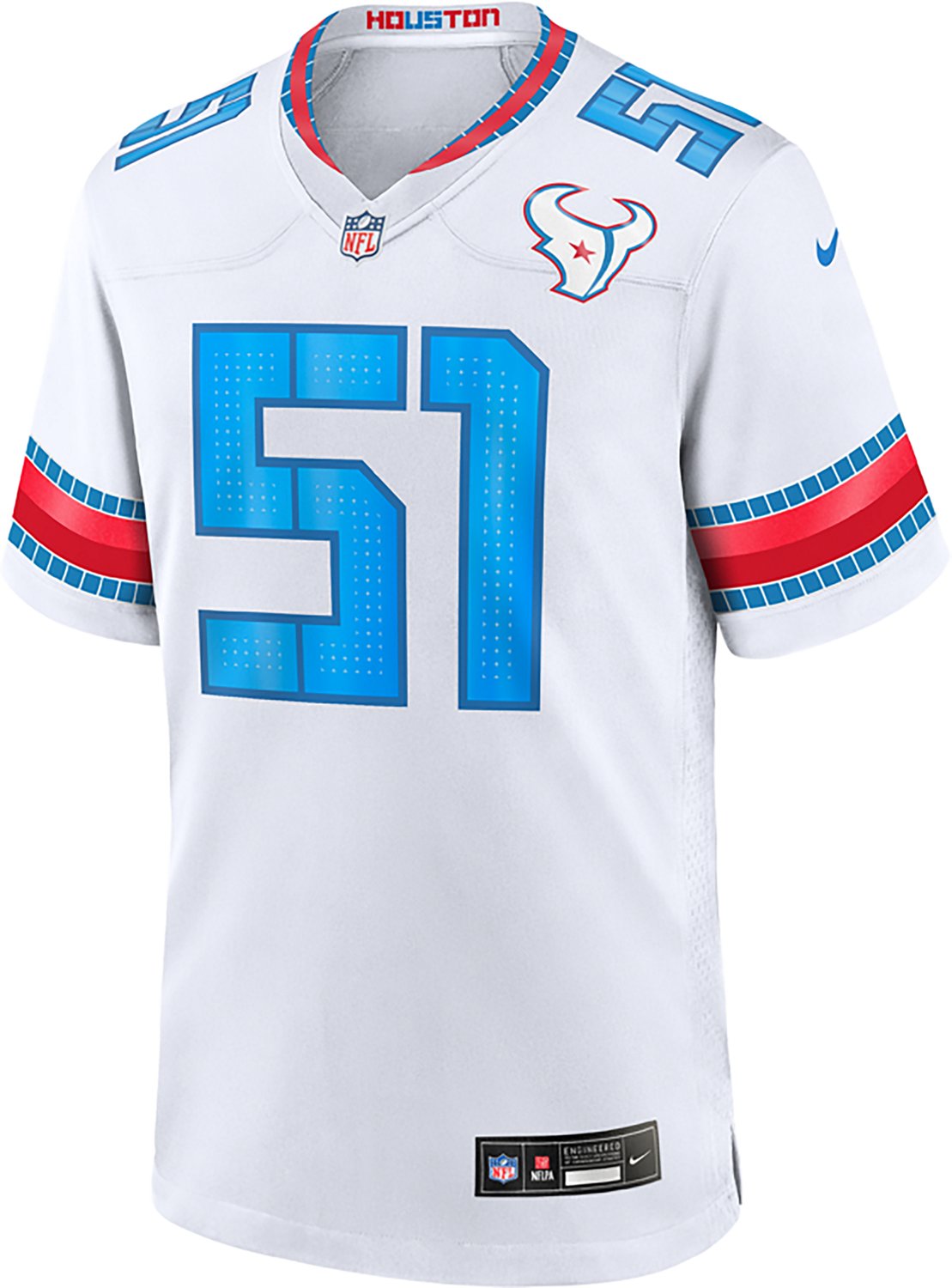 Nike Men's Houston Texans Will Anderson Jr #51 Rivalries Game Jersey - view number 3