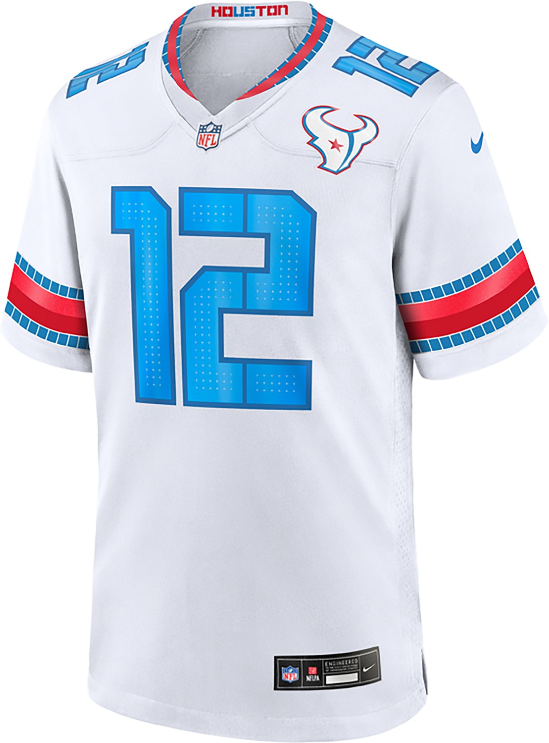 Nike Men's Houston Texans Nico Collins #11 Rivalries Game Jersey - view number 3