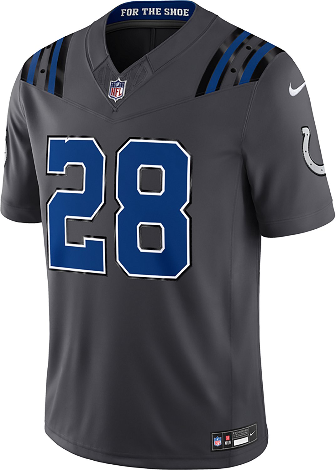 Nike Men's Indianapolis Colts Jonathan Taylor #28 Rivalries Limited Jersey - view number 3