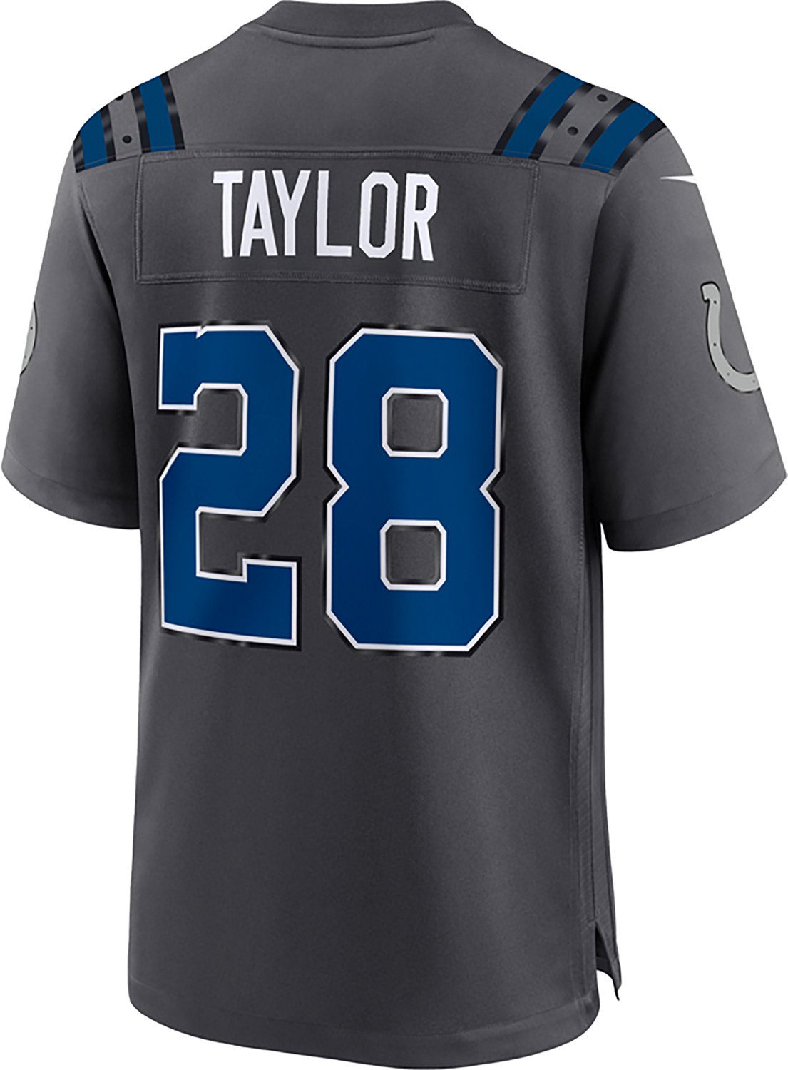 Nike Men's Indianapolis Colts Jonathan Taylor #28 Rivalries Game Jersey - view number 2