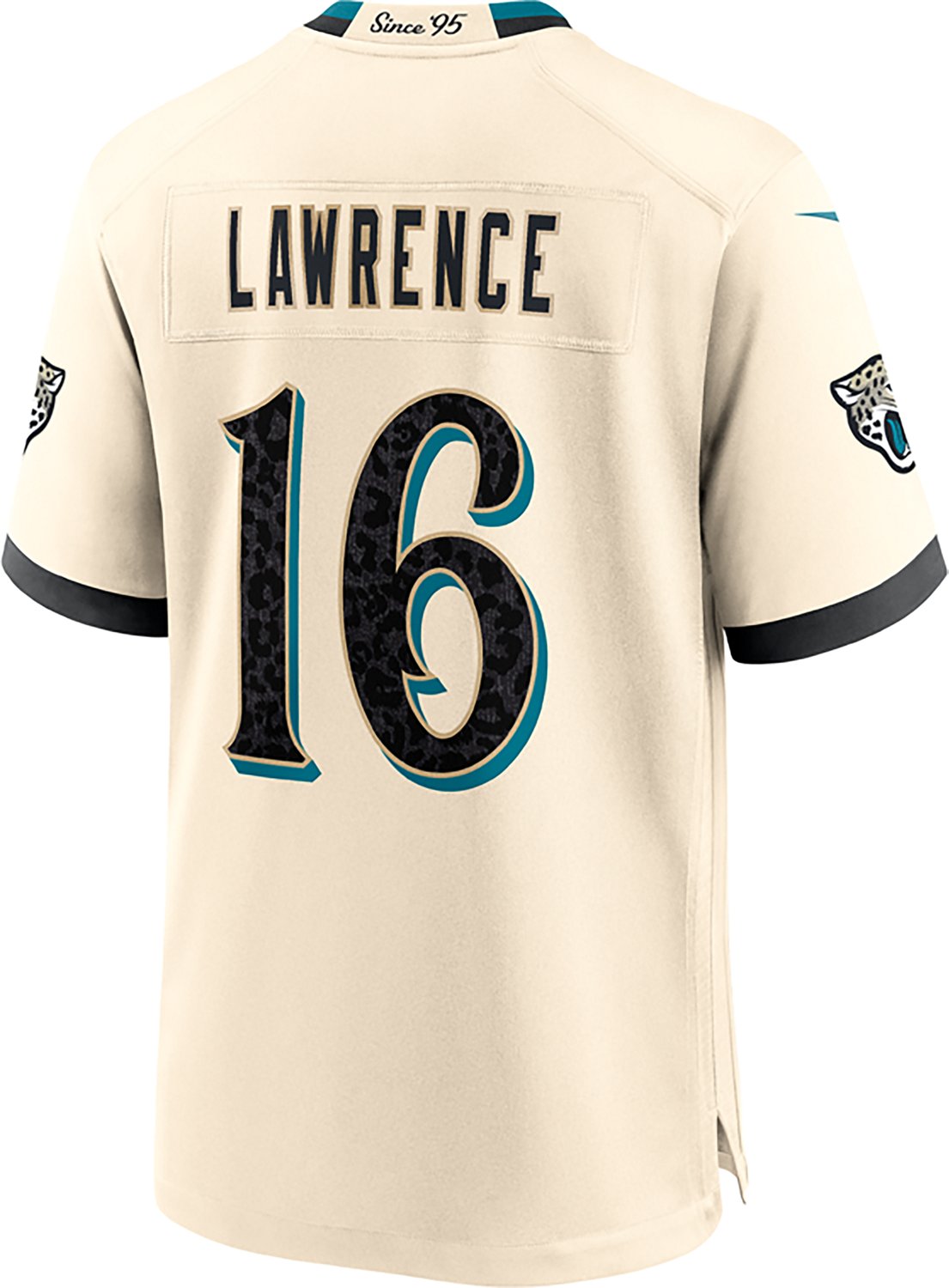 Nike Men's Jacksonville Jaguars Trevor Lawrence #16 Rivalries Game Jersey - view number 2
