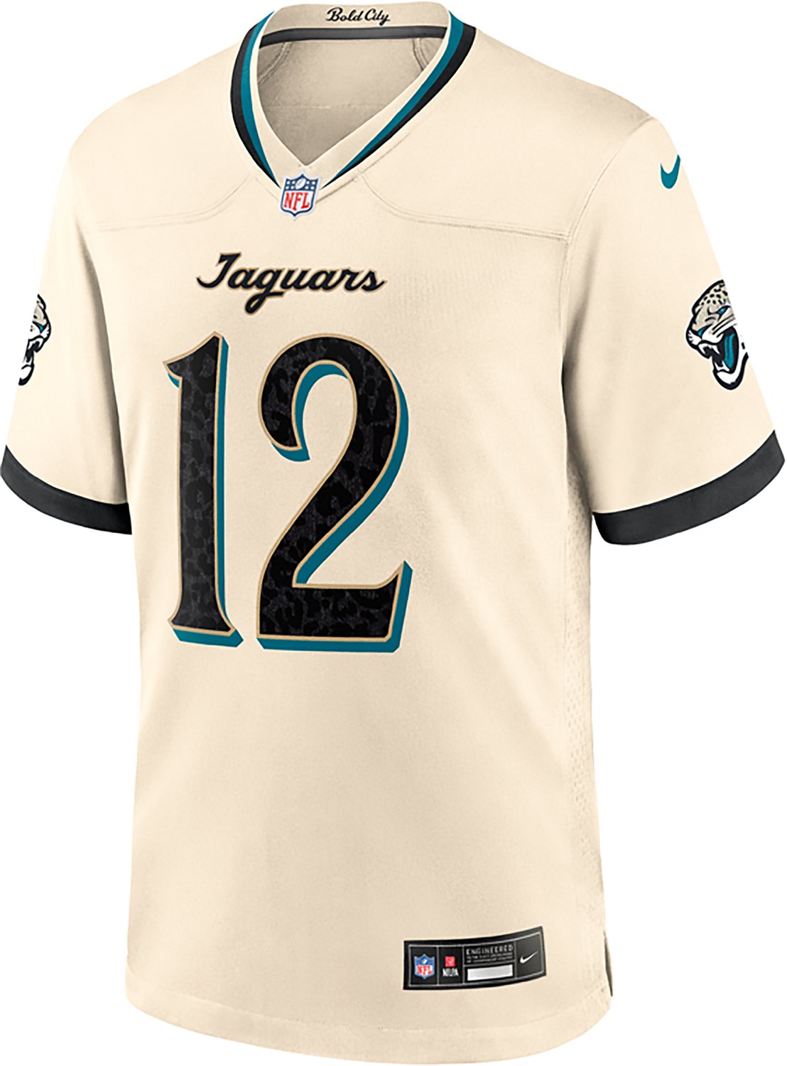 Nike Men's Jacksonville Jaguars Travis Hunter #12 Rivalries Game Jersey - view number 3