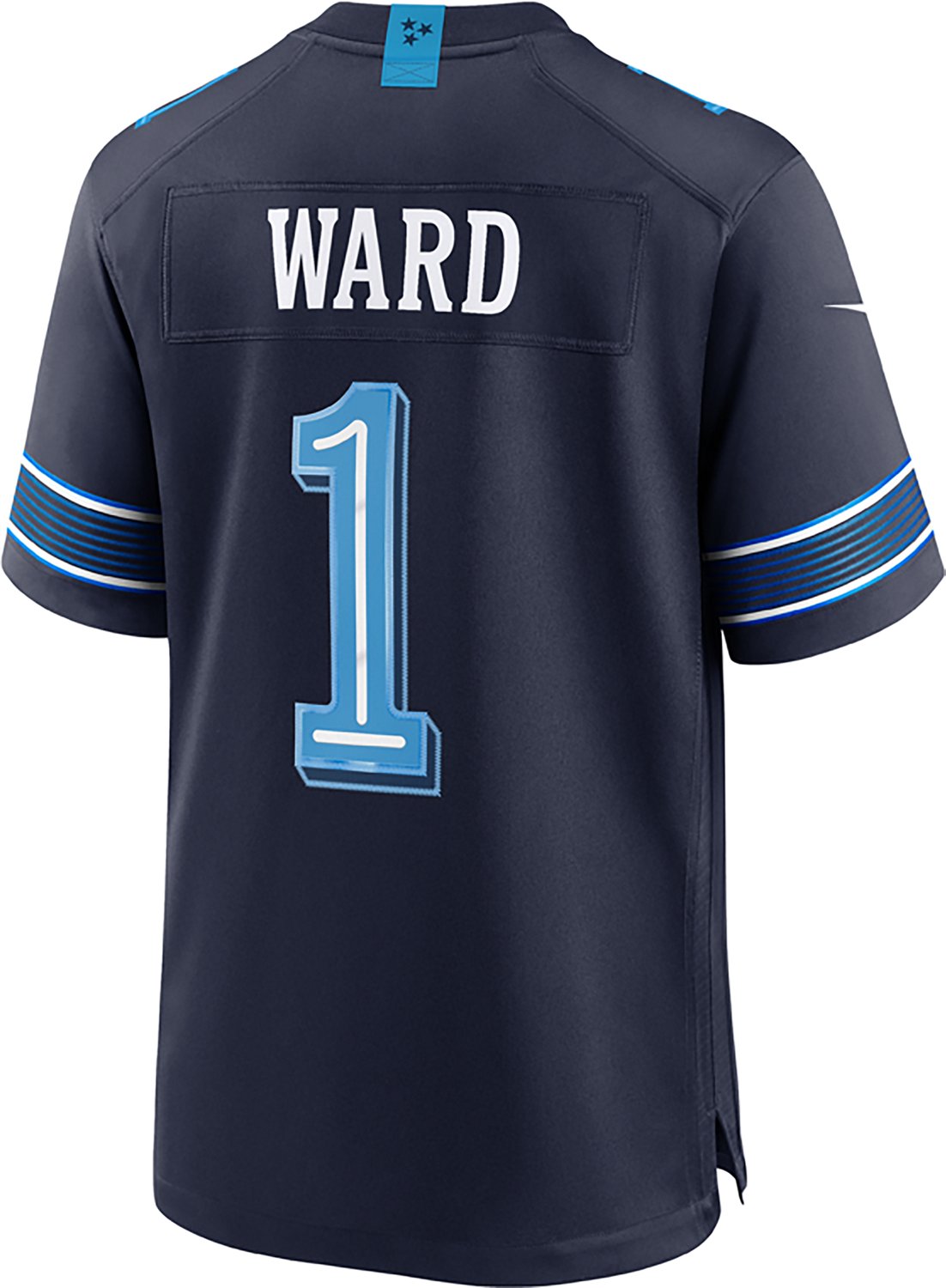 Nike Men's Tennessee Titans Cam Ward #1 Rivalries Game Jersey - view number 2