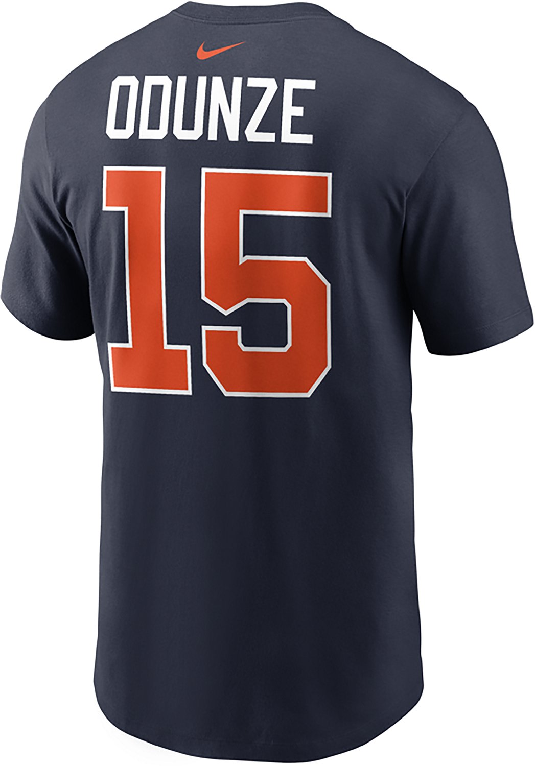 Nike Men's Chicago Bears Rome Odunze #15 Rivalries Graphic T-shirt - view number 2