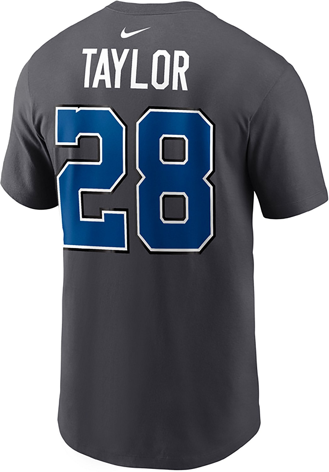 Nike Men's Indianapolis Colts Jonathan Taylor #28 Rivalries Graphic T-shirt - view number 3