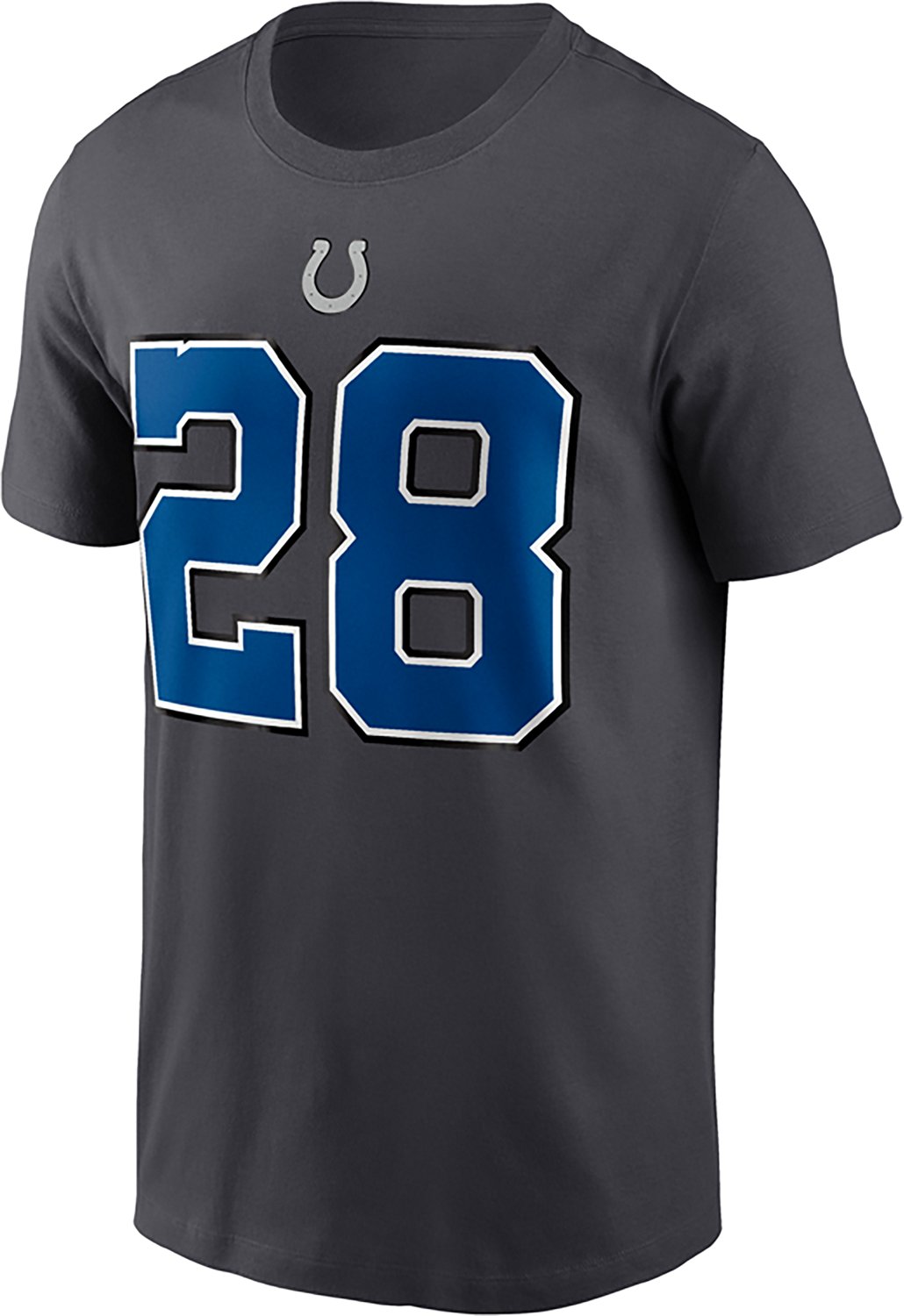 Nike Men's Indianapolis Colts Jonathan Taylor #28 Rivalries Graphic T-shirt - view number 4