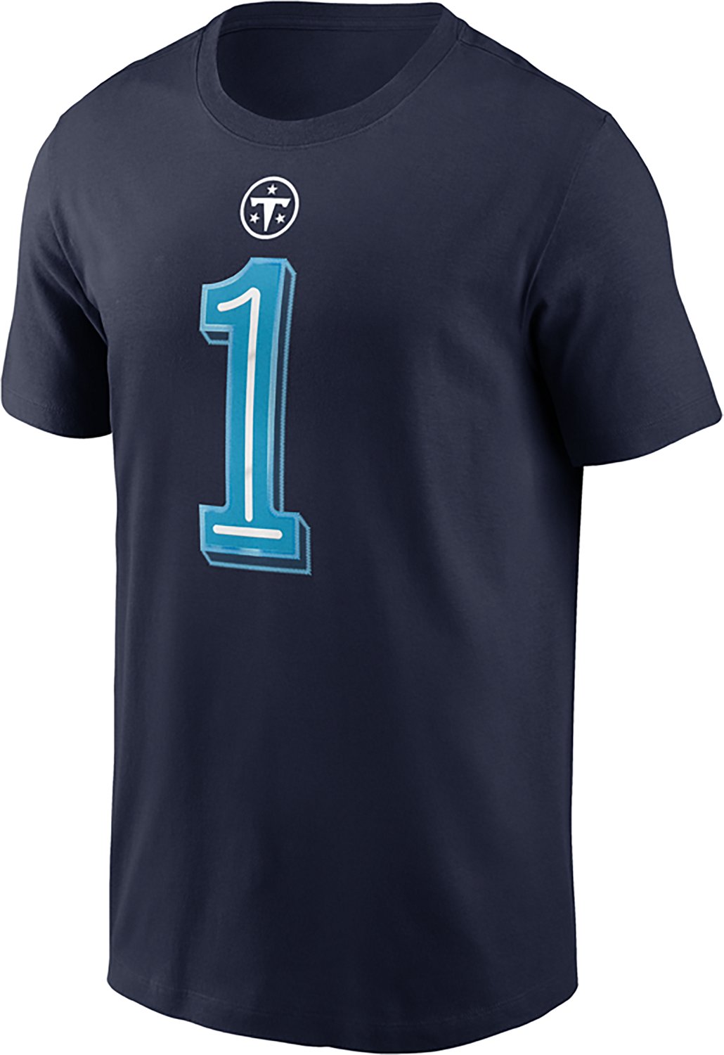 Nike Men's Tennessee Titans Cam Ward #1 Rivalries Graphic T-shirt