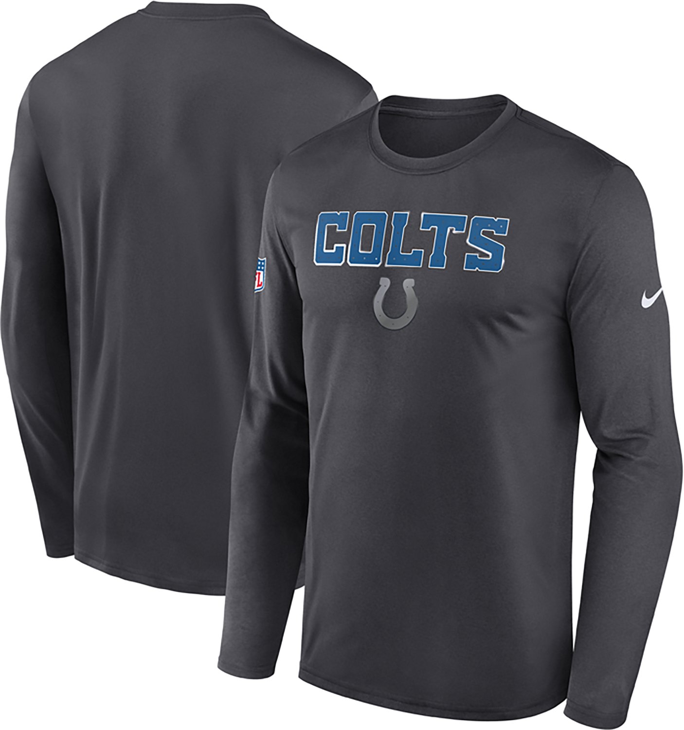 Nike Men's Indianapolis Colts Rivalries Dri-FIT Small Logo Legend Graphic T-shirt