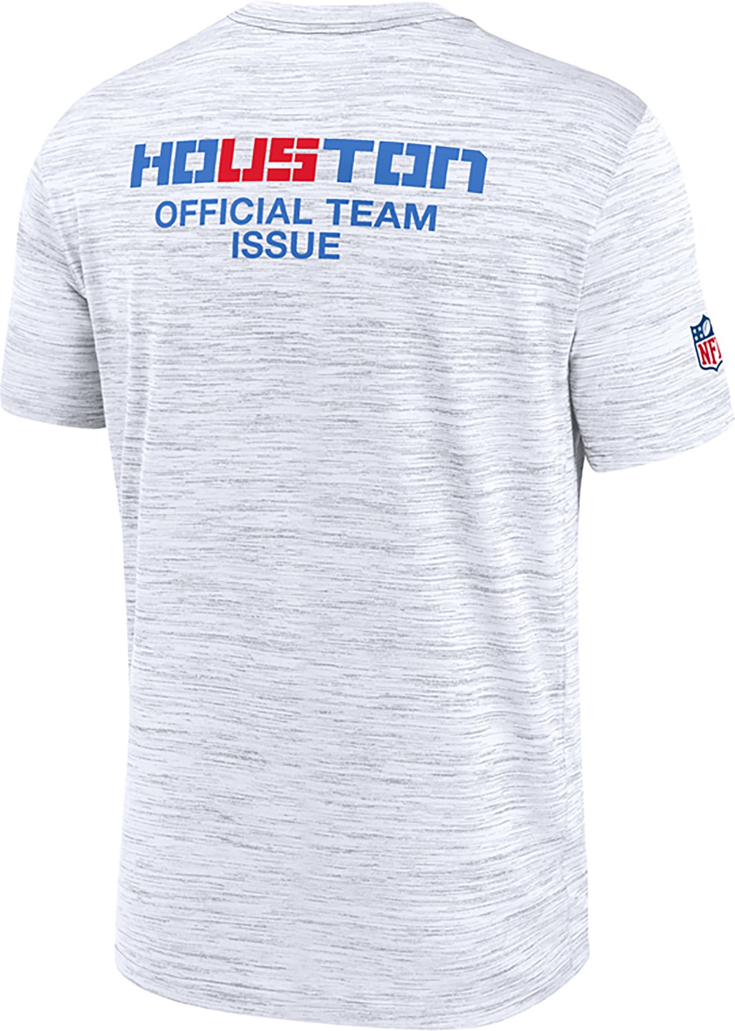 Nike Men's Houston Texans Rivalries Dri-FIT Team Issue Velocity Graphic T-shirt - view number 3