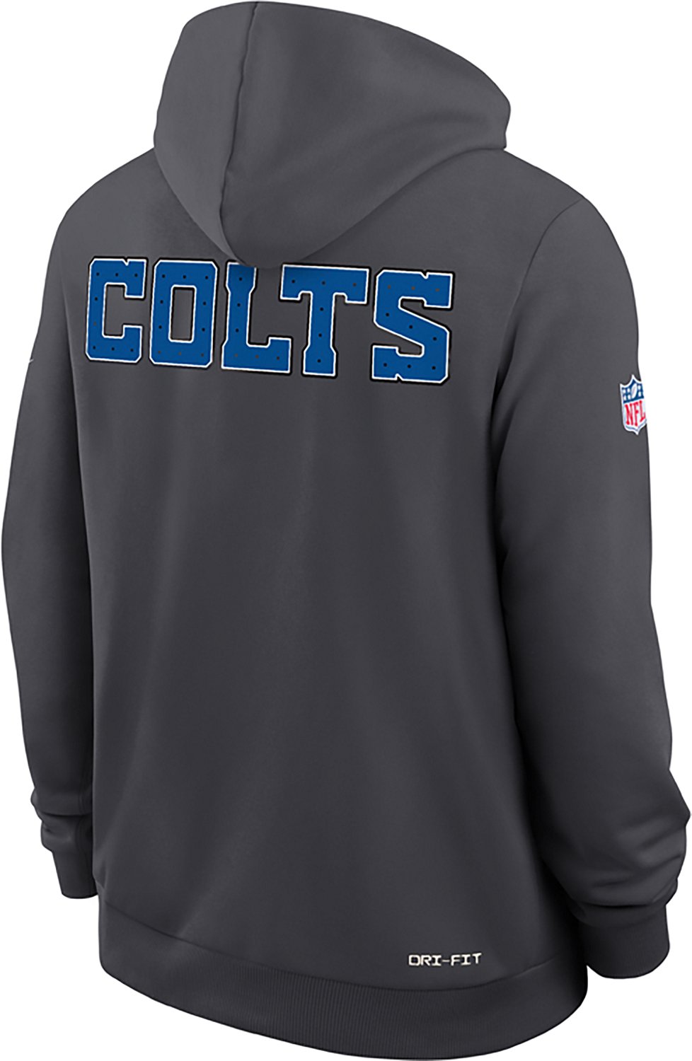 Nike Men's Indianapolis Colts Rivalries Dri-FIT Sideline Hoodie - view number 3