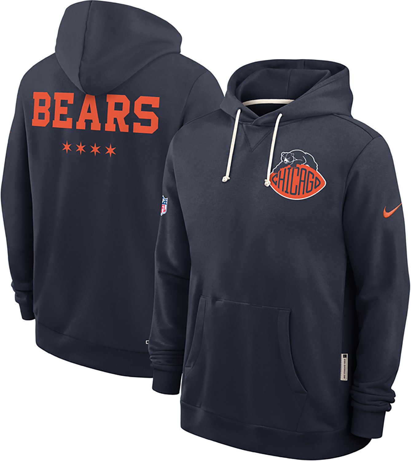 Nike Men's Chicago Bears Rivalries Dri-FIT Sideline Hoodie