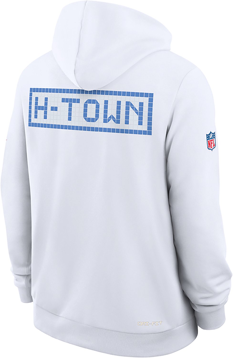 Nike Men's Houston Texans Rivalries Dri-FIT Sideline Hoodie - view number 3