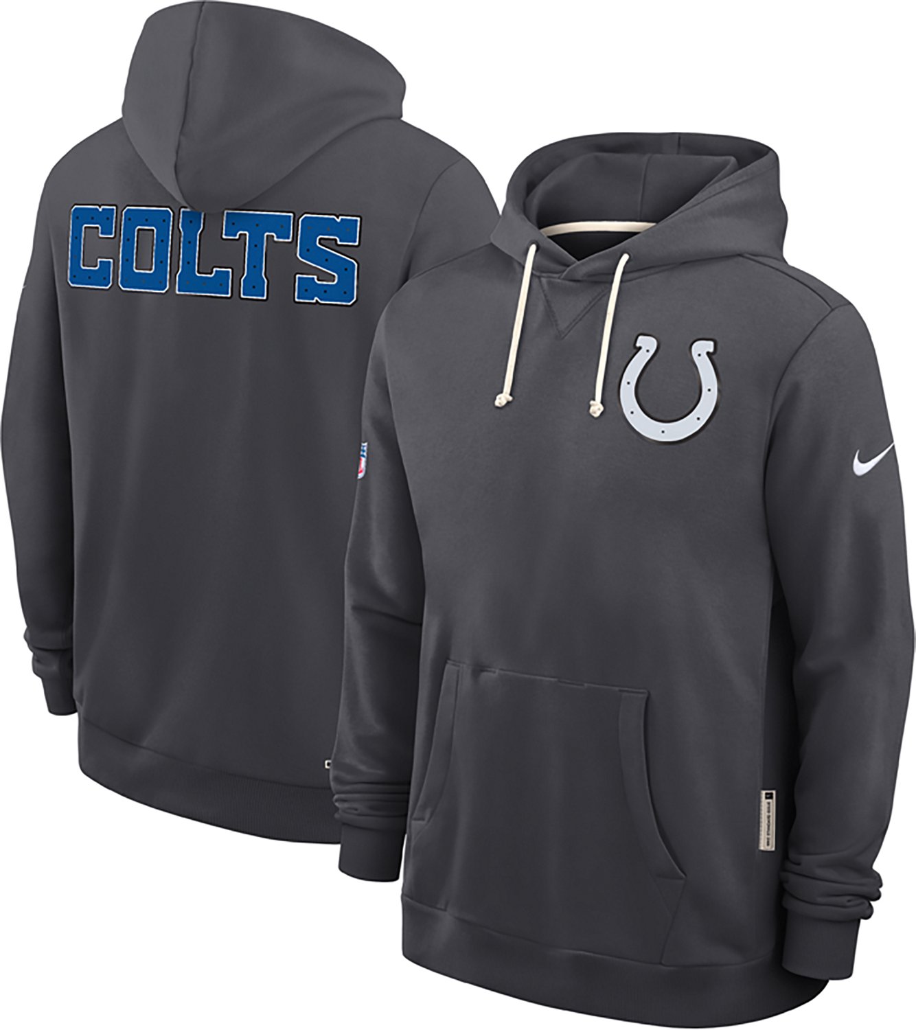 Nike Men's Indianapolis Colts Rivalries Dri-FIT Sideline Hoodie