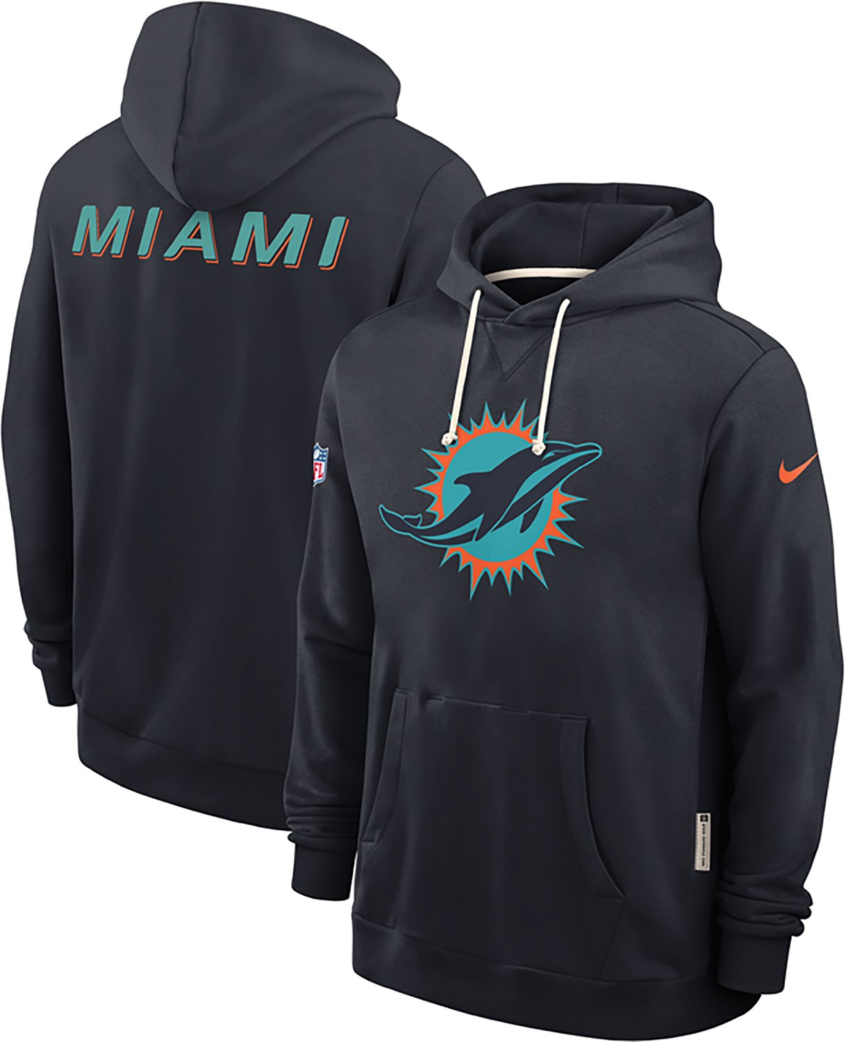 Nike Men's Miami Dolphins Rivalries Dri-FIT Sideline Hoodie