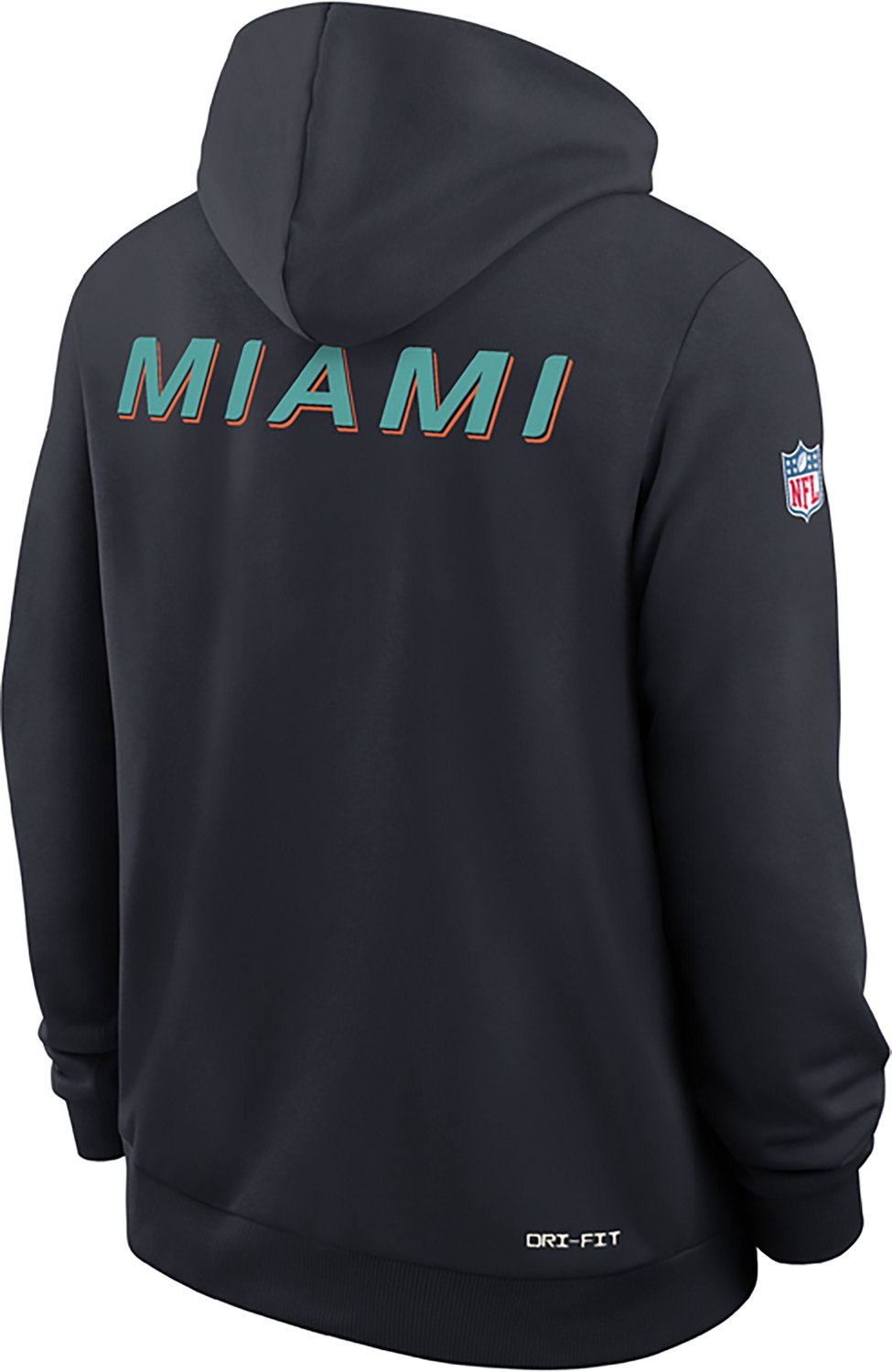 Nike Men's Miami Dolphins Rivalries Dri-FIT Sideline Hoodie