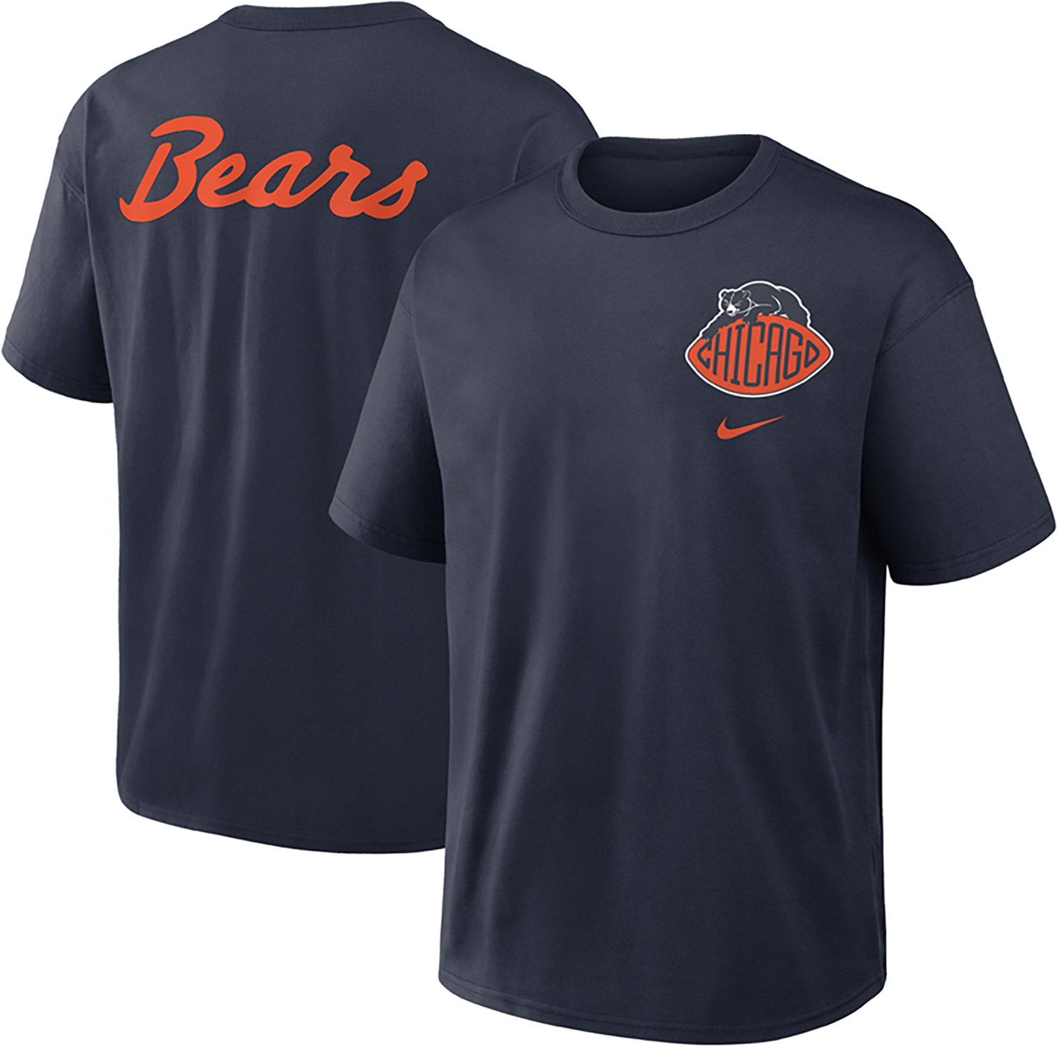 Nike Men's Chicago Bears Rivalries Max 90 Graphic T-shirt