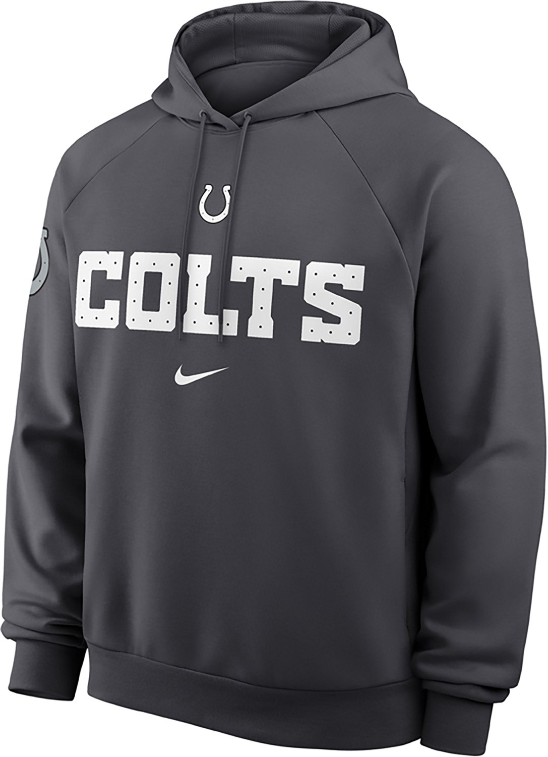 Nike Men's Indianapolis Colts Rivalries Dri-FIT Primary Hoodie - view number 2