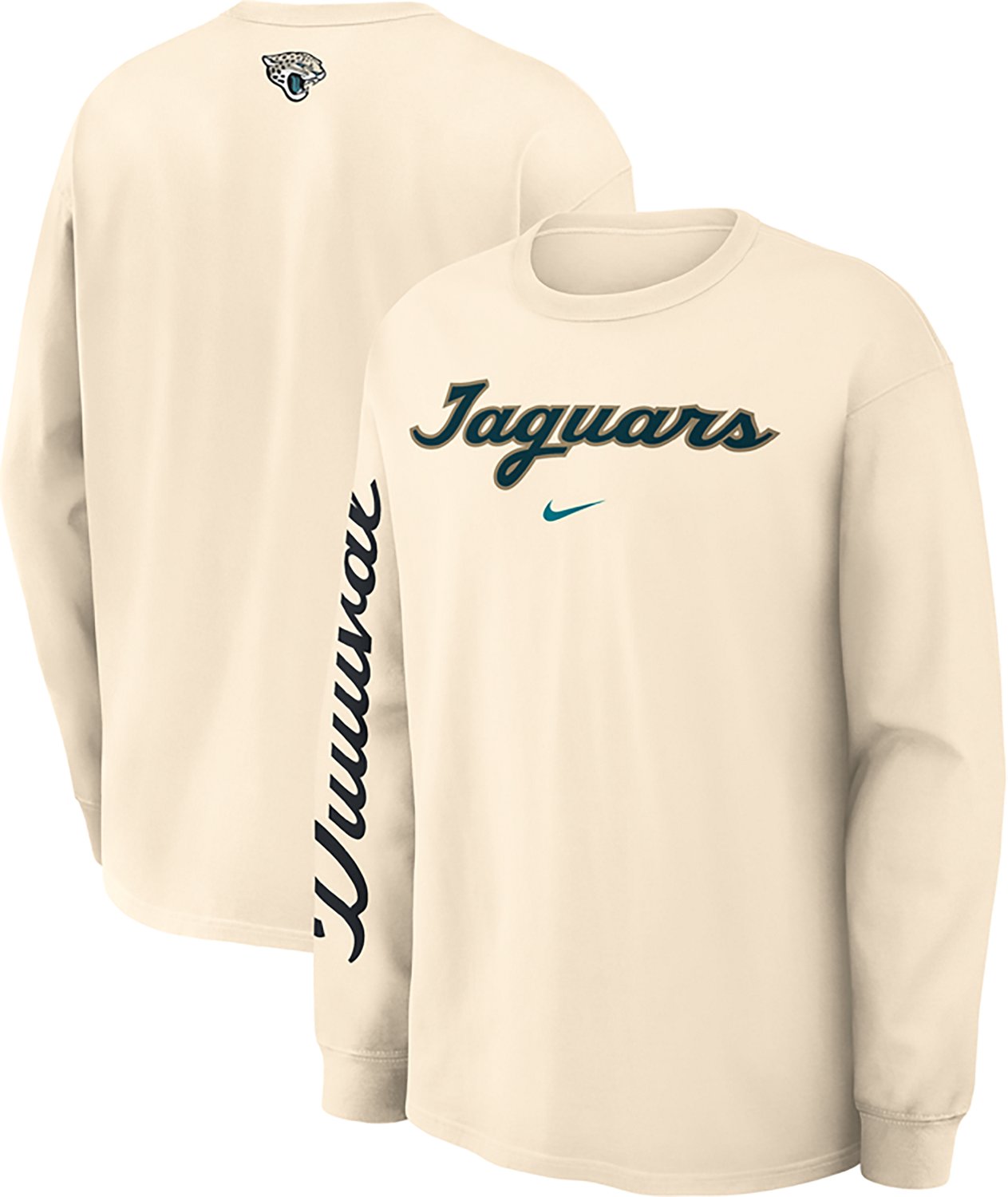 Nike Men's Jacksonville Jaguars Rivalries Max 90 Long Sleeve Graphic T-shirt