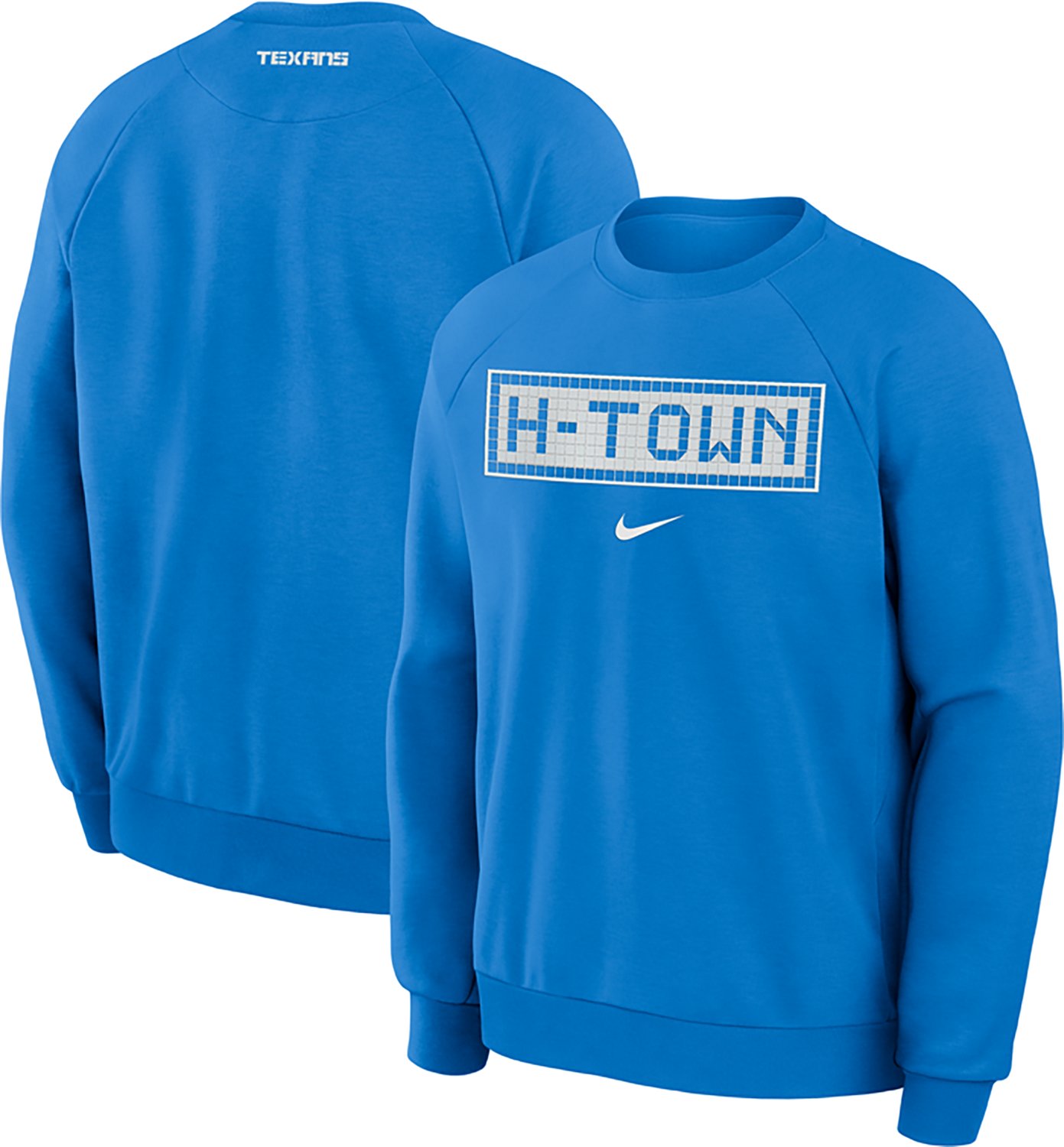 Nike Men's Houston Texans Rivalries Dri-FIT Primary Sweatshirt
