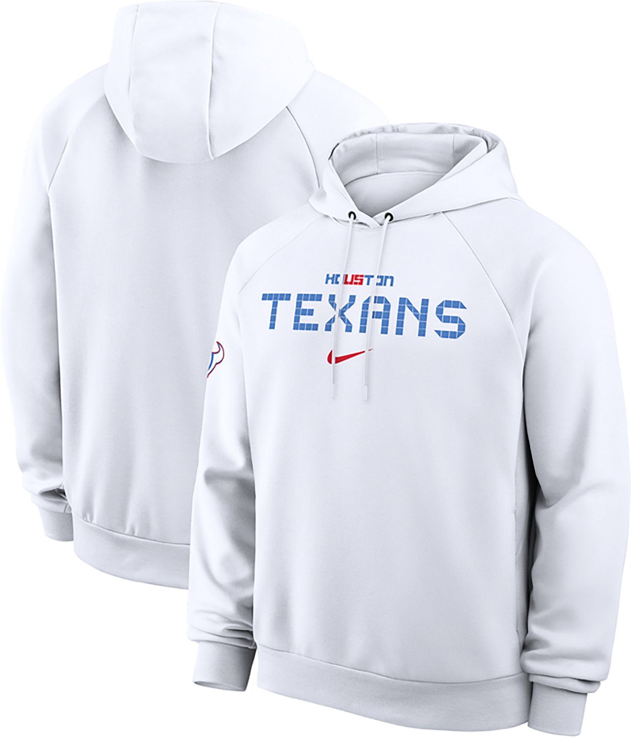 Nike Men's Houston Texans Rivalries Dri-FIT Primary Hoodie