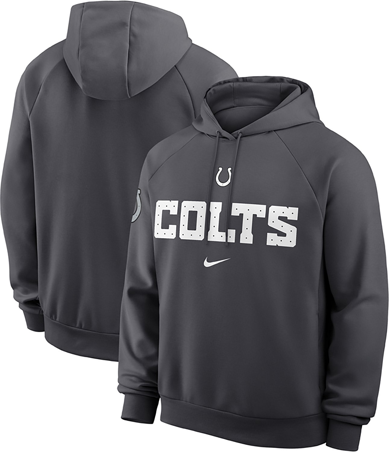 Nike Men's Indianapolis Colts Rivalries Dri-FIT Primary Hoodie