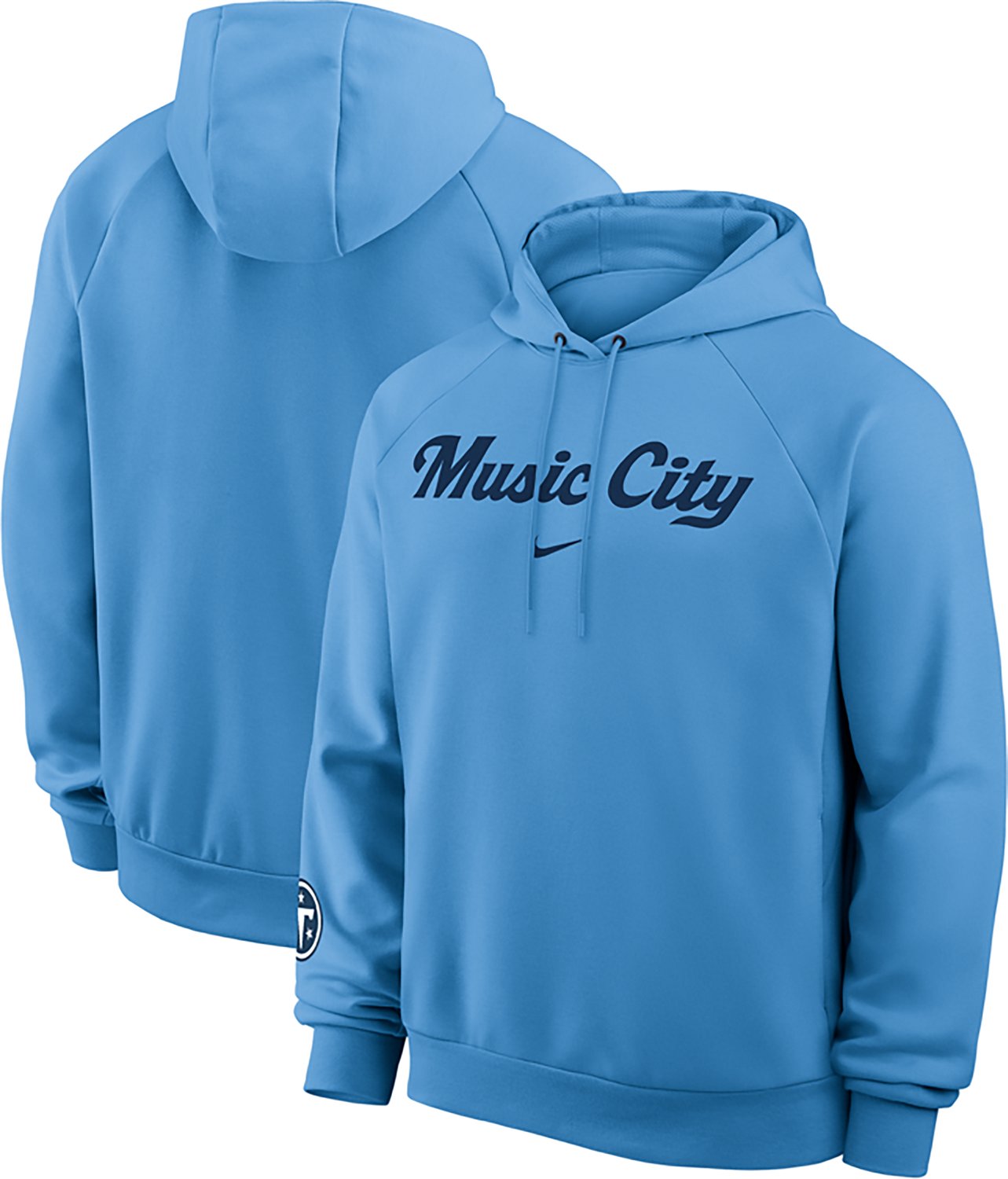 Nike Men's Tennessee Titans Rivalries Dri-FIT Primary Hoodie