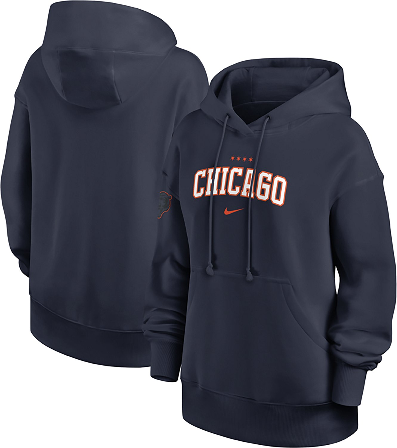 Nike Women's Chicago Bears Rivalries Phoenix Oversized Hoodie