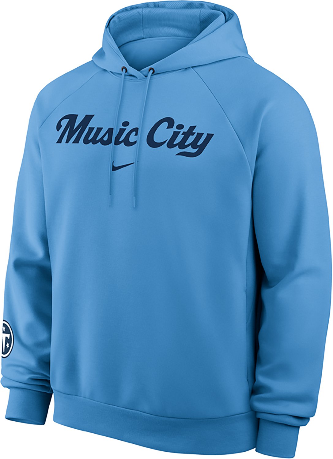 Nike Men's Tennessee Titans Rivalries Dri-FIT Primary Hoodie - view number 2