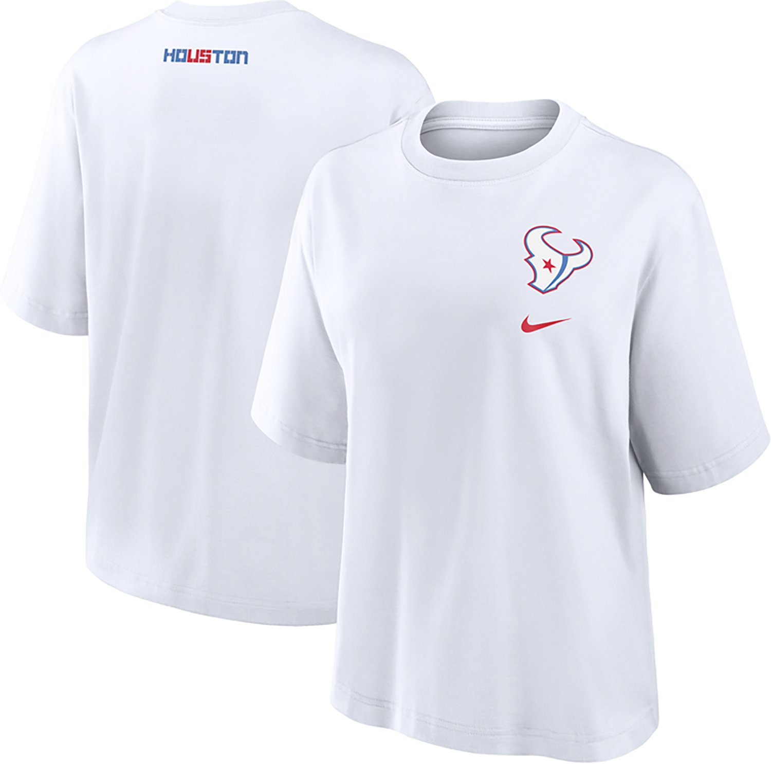 Nike Women's Houston Texans Rivalries Boxy Graphic T-shirt