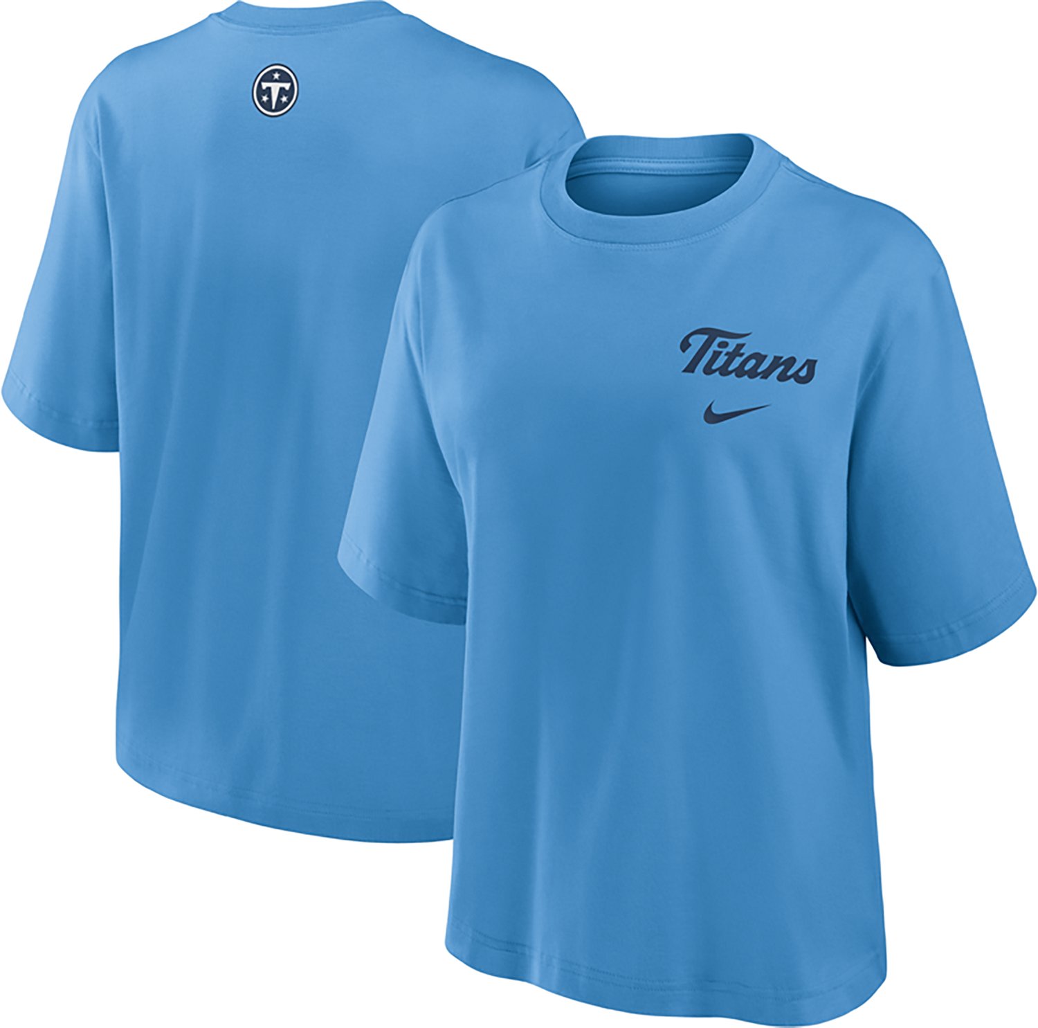 Nike Women's Tennessee Titans Rivalries Boxy Graphic T-shirt