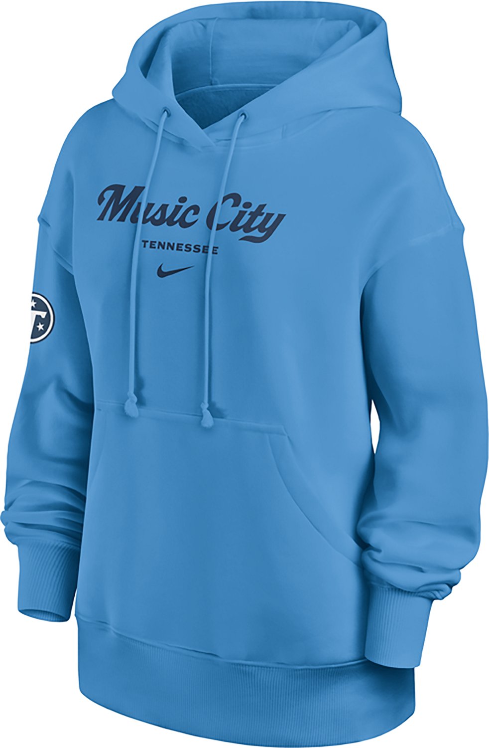 Nike Women's Tennessee Titans Rivalries Phoenix Oversized Hoodie - view number 2