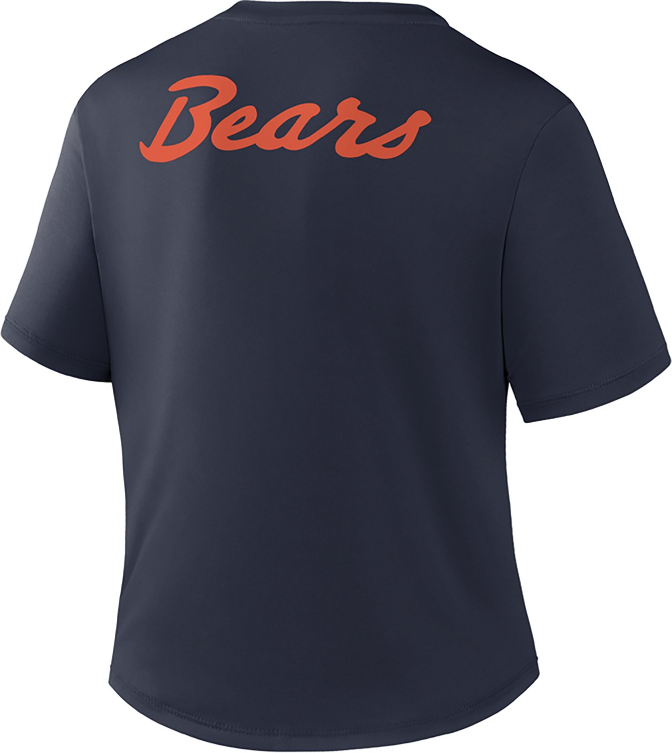 Nike Women's Chicago Bears Rivalries One Classic Slim Twist Graphic T-shirt - view number 3