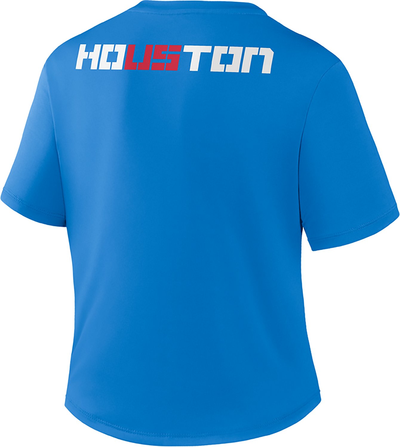 Nike Women's Houston Texans Rivalries One Classic Slim Twist Graphic T-shirt - view number 3