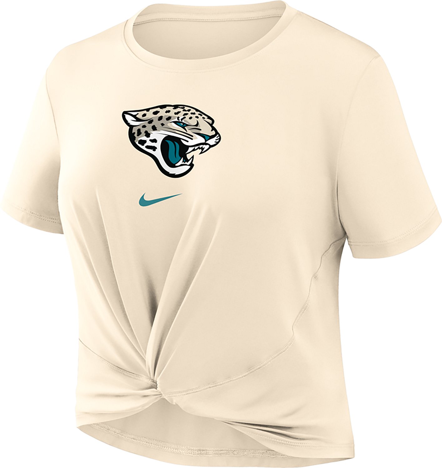 Nike Women's Jacksonville Jaguars Rivalries One Classic Slim Twist Graphic T-shirt