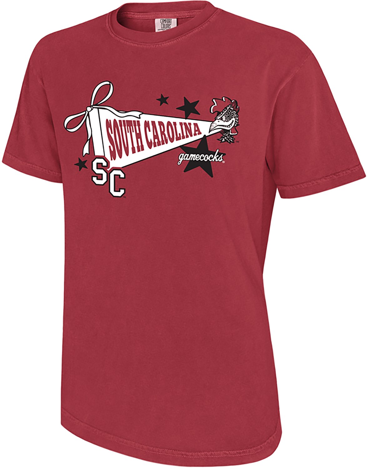 WILDCAT RETRO Women's University of South Carolina Pennant Star Graphic T-shirt
