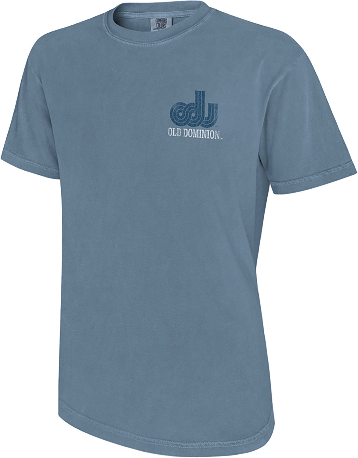 WILDCAT RETRO Men's Old Dominion University Go Big Blue Mascot Graphic T-shirt