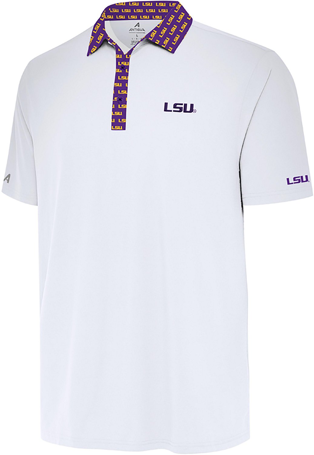 Antigua Men's Louisiana State University Vibes Polo Shirt