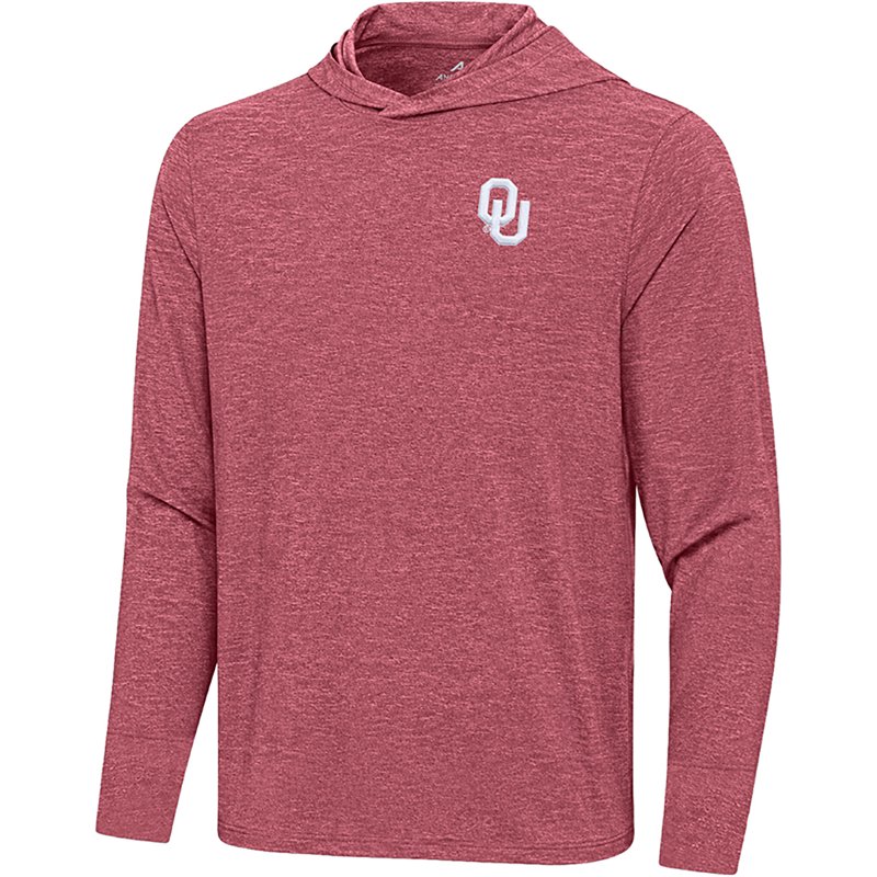 Antigua Men's University of Oklahoma Seize Pullover Hoodie