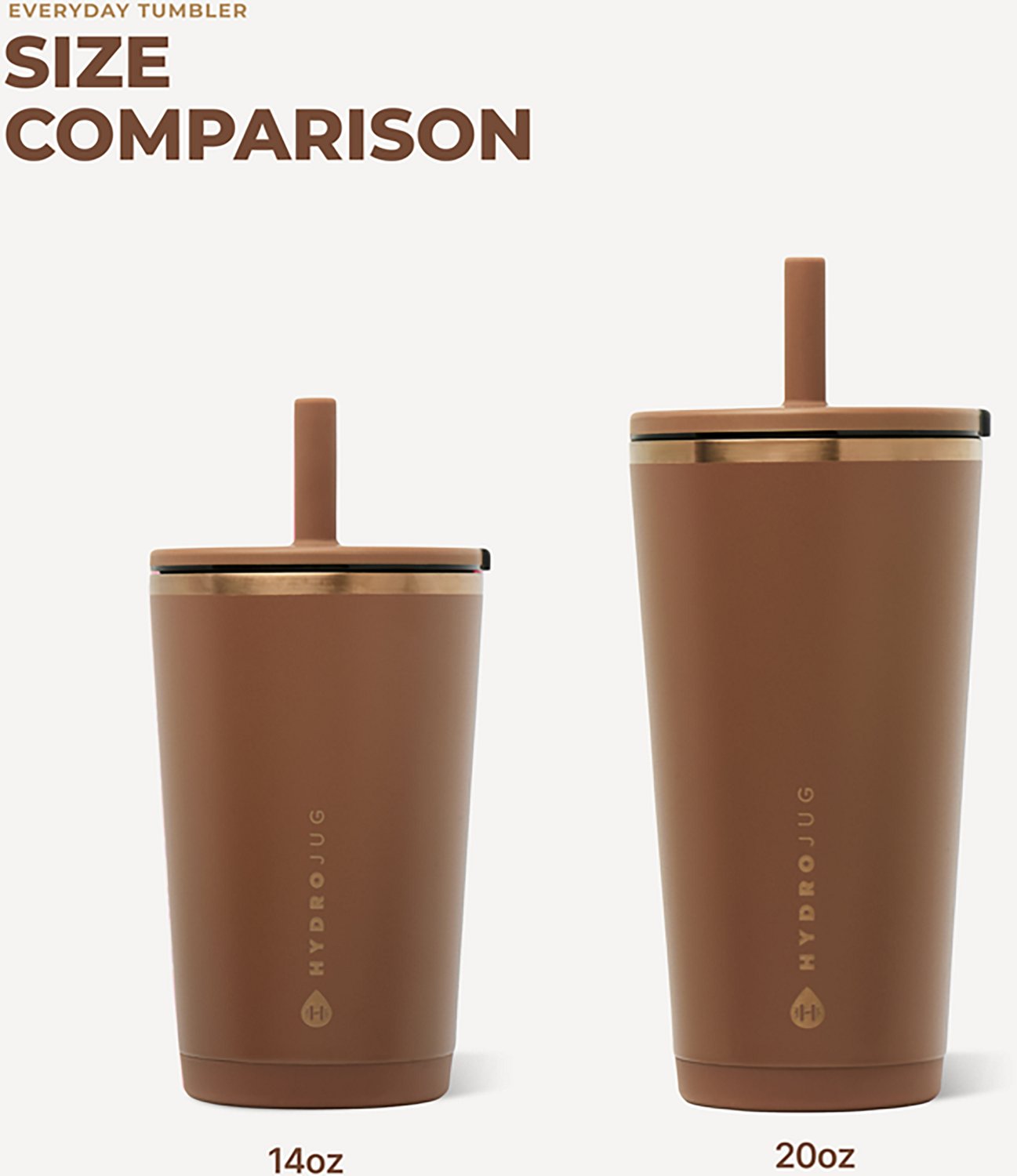 HydroJug 14 oz. Everyday Tumbler with Straw Lid - view number 4