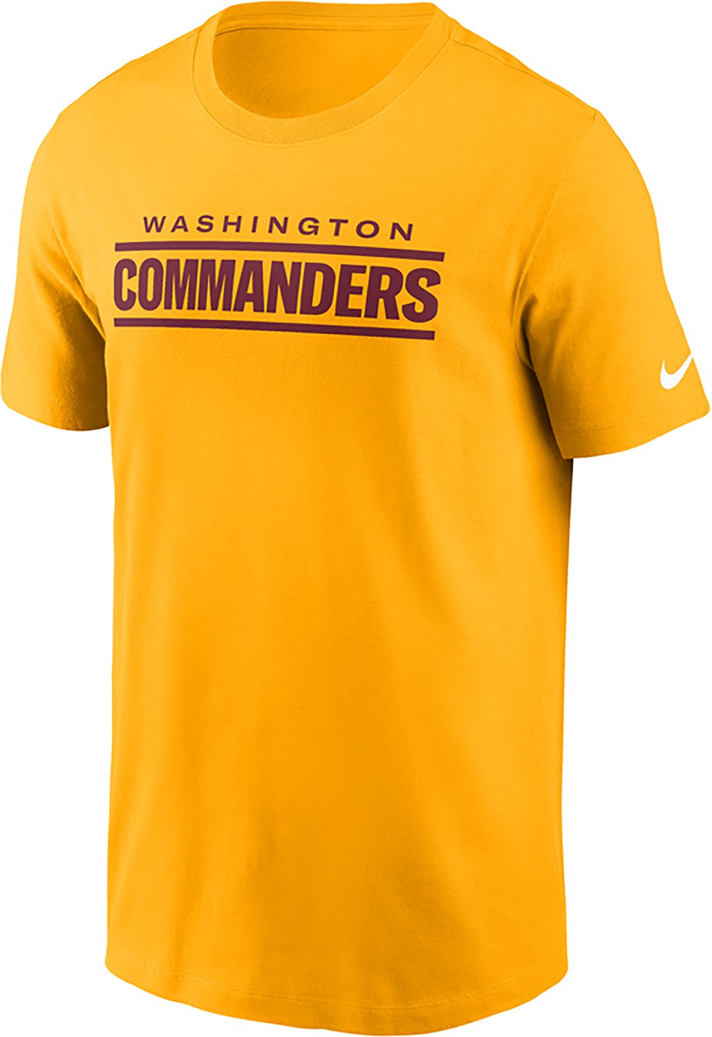 Nike Men's Washington Commanders Wordmark Essential Graphic T-shirt