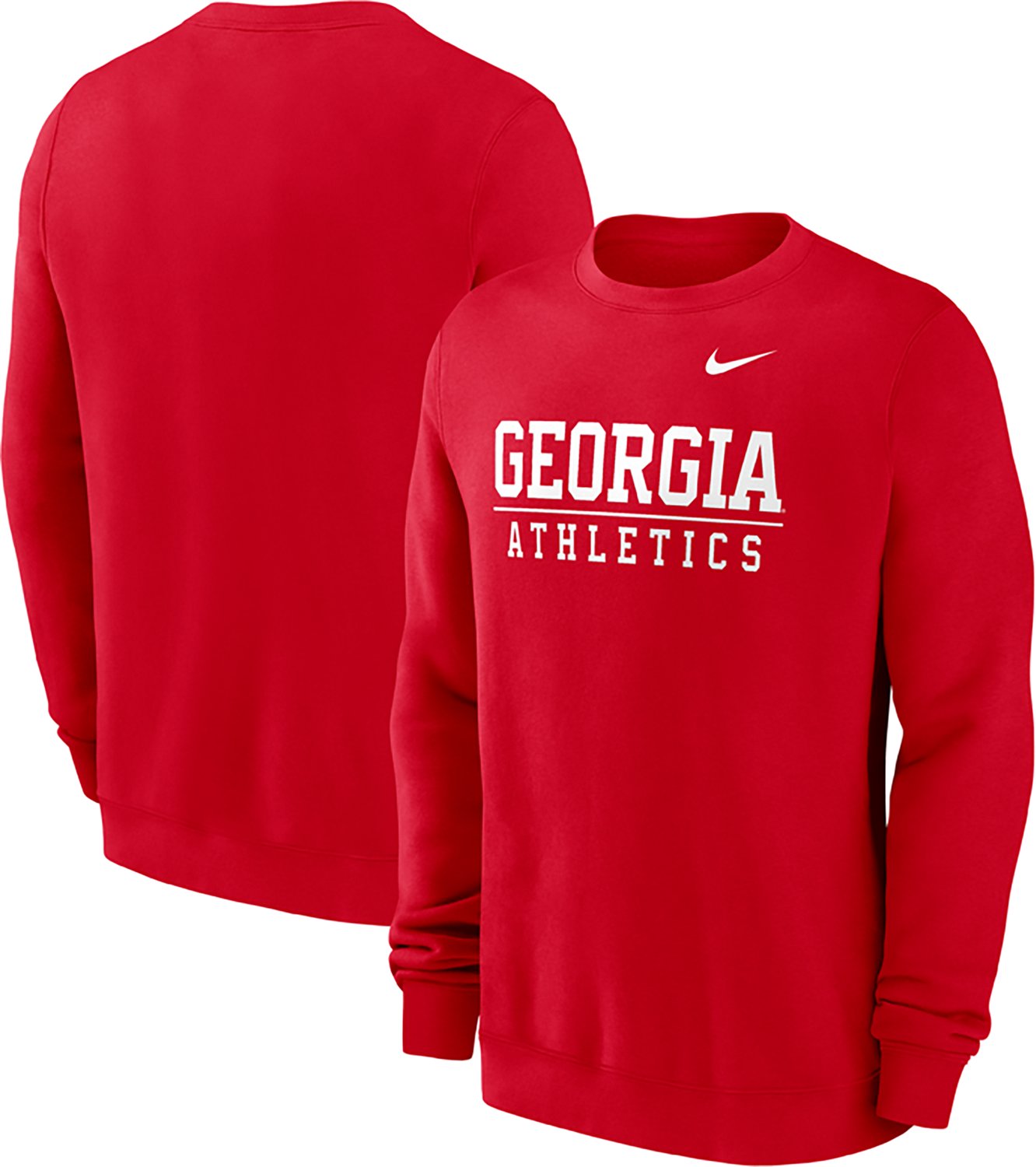 Nike Men's University of Georgia Athletics Club Sweatshirt
