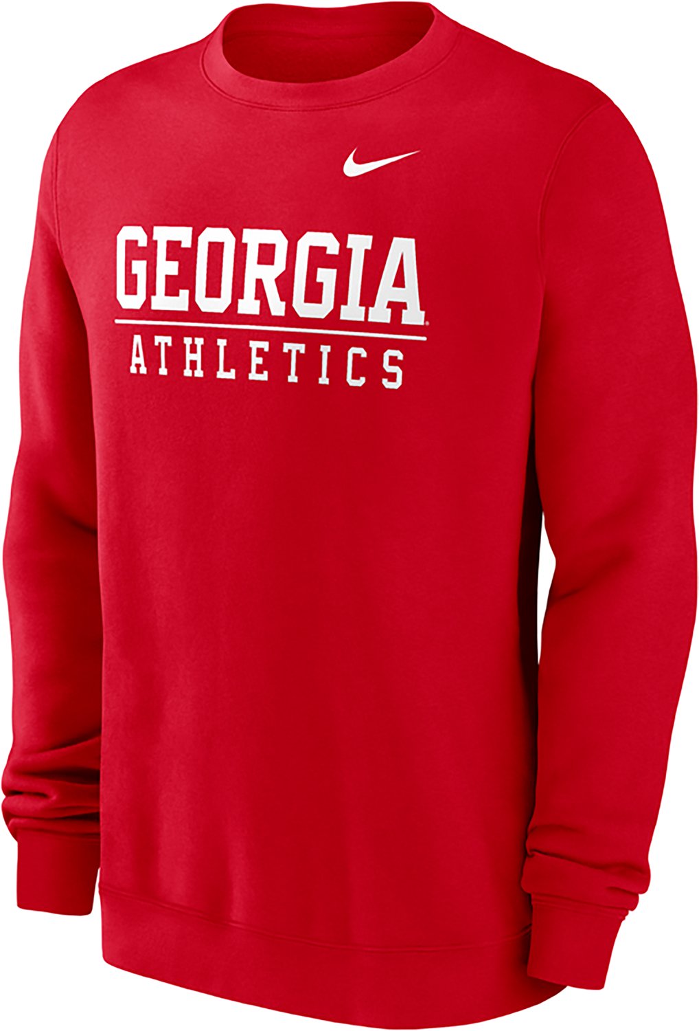 Nike Men's University of Georgia Athletics Club Sweatshirt - view number 2