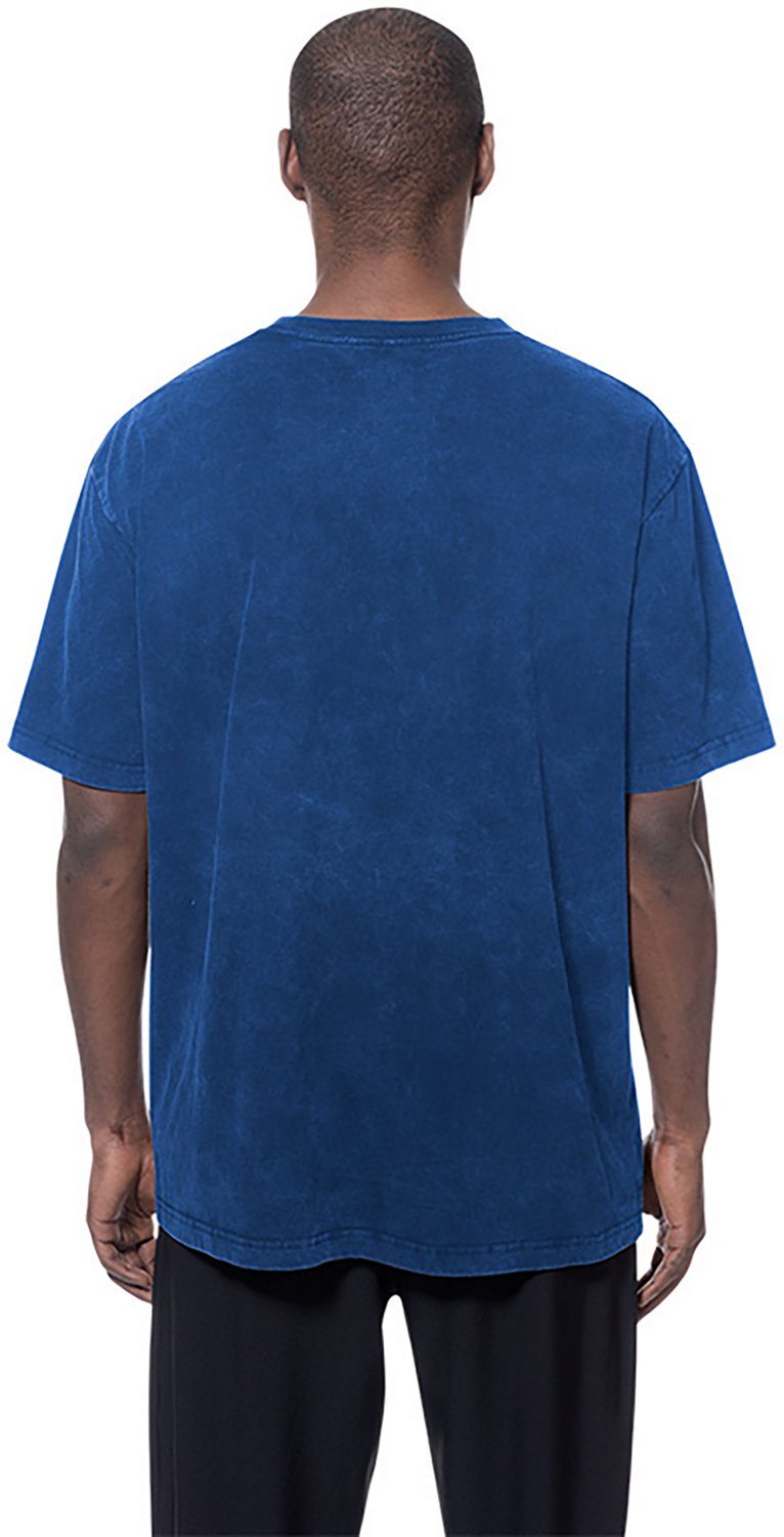 New Era Men's Dallas Mavericks Hardwood Classics Oversized Washed Short Sleeve T-shirt - view number 2