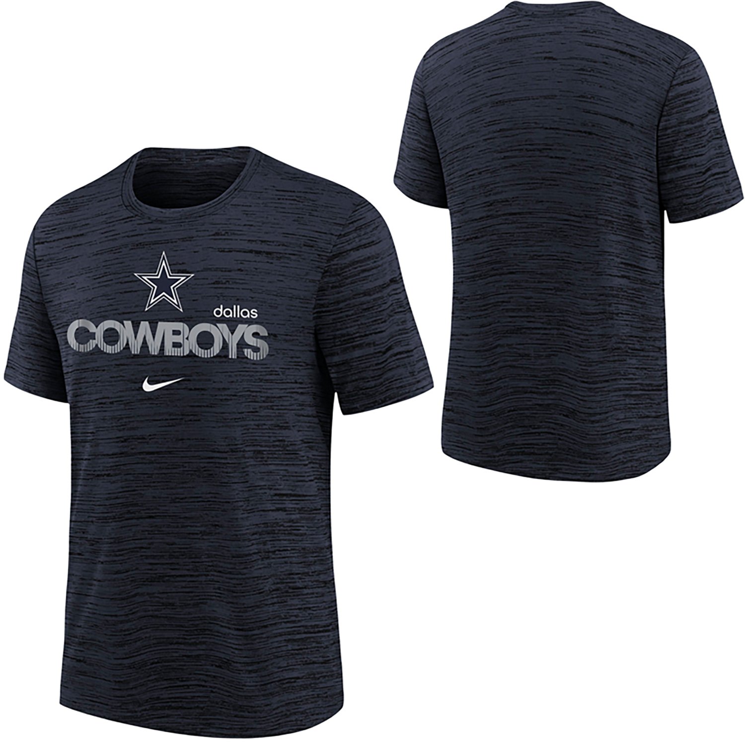 Nike Youth Dallas Cowboys Velocity Short Sleeve T-shirt