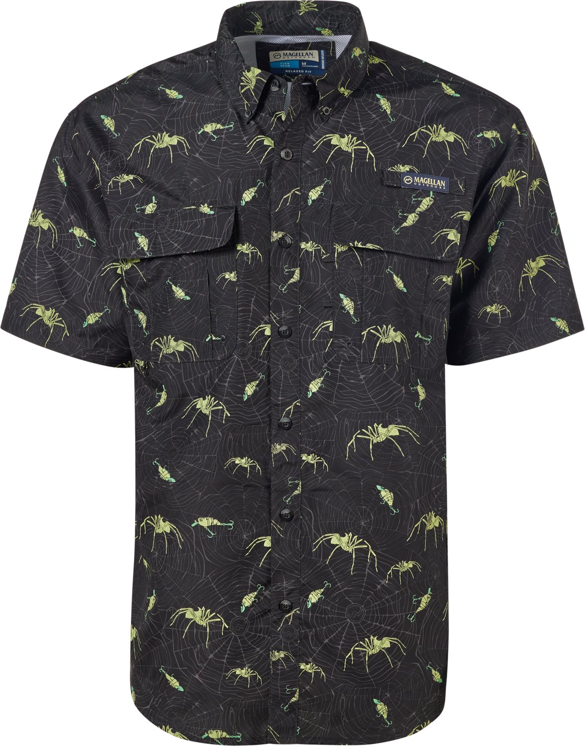 Magellan Outdoors Men's Laguna Madre Halloween Short Sleeve Fishing Shirt - view number 2
