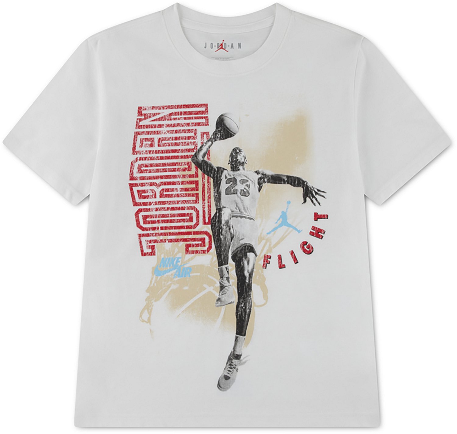 Jordan Boys' MJ Hangtime Short Sleeve T-shirt - view number 5